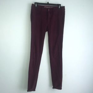 American Eagle Dark Purple Jeans